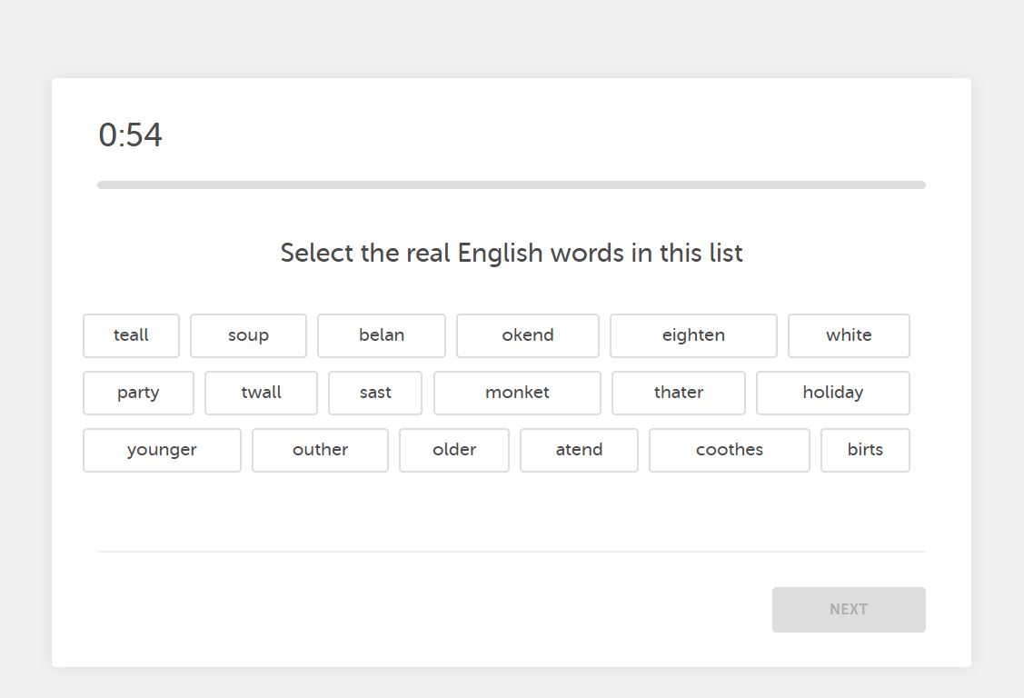ボキャブラ・語彙問題